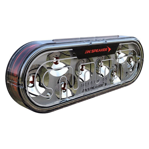 Jw Speaker 274-12/24V S/T/T Red Htd 0346701