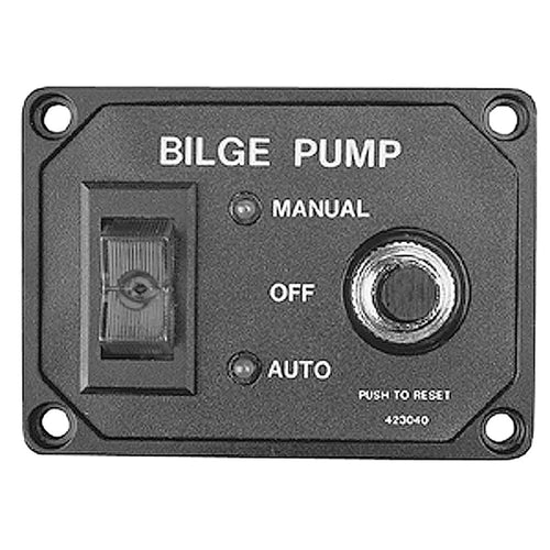 Panel Bilge Pump Switch W/BKR