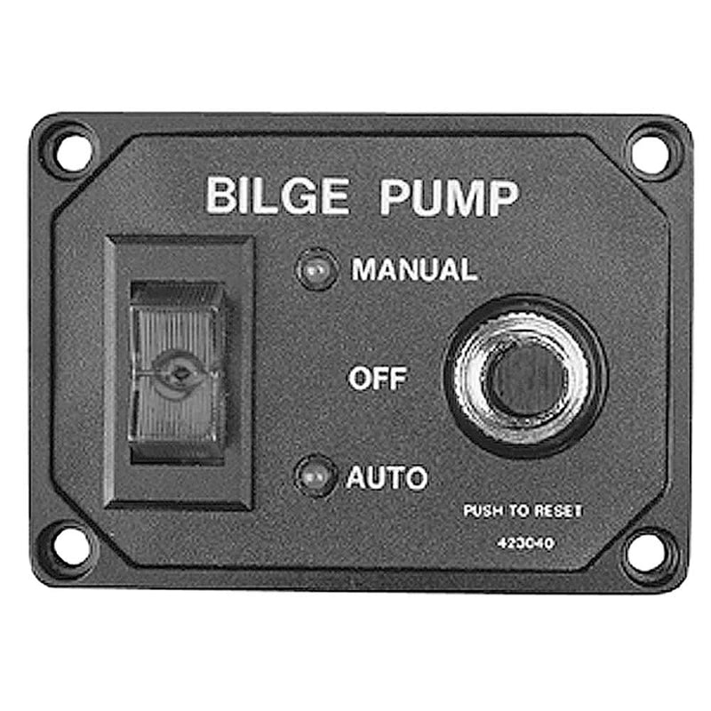 Panel Bilge Pump Switch W/BKR