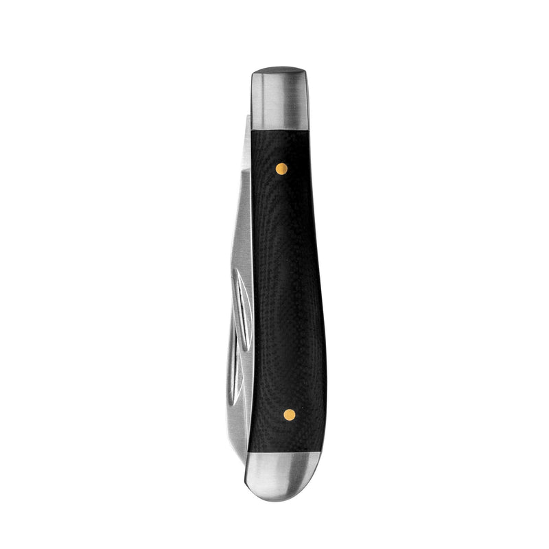 Kershaw Folding Pocket Knife Gadsden, Two 2.75-Inch Blades with Manual Open, Slipjoint Lock (4381)