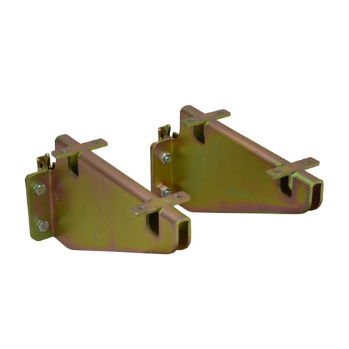 12" Fixed Shelf Track Brackets - 2 Pk
