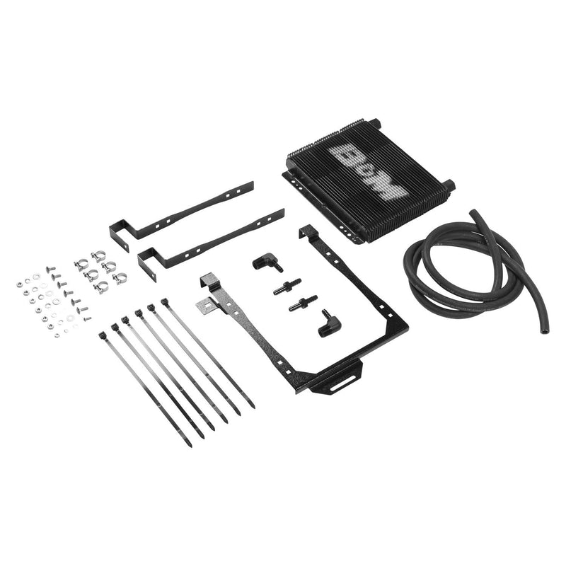 07-18 Wrangler Jk B&M Racing Transmission Cooler, Black