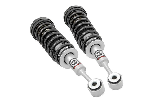 Rough Country Loaded N3 Struts for Ford F-150 (2004-2008) Stock Height - Pre-loaded Coil, Easy Install, 2-Pack