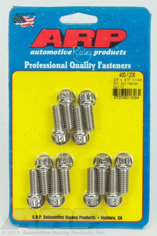 Header Bolt Kit ARP 400-1206