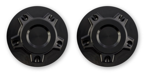 Drake Muscle Cars Black Anodized CA-280001-BLK Billet Struck Cover for Chevrolet Camaro