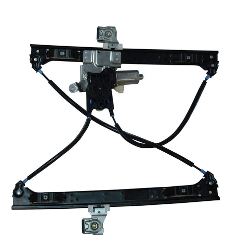 Power Window Motor and Regulator Assembly TYC 660214 Front Left-Side Compatible with 2002-2009 Chevrolet Trail Blazer
