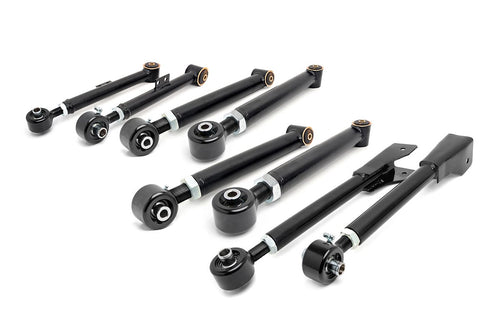 Rough Country X-Flex Control Arm Set for Jeep Wrangler TJ 1997-2006 - 11470