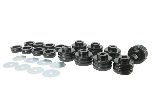 Whiteline W93492 Compatible Body Mount Bushing Assembly with 99-12 Sierra 2500 HD, Silverado 2500 HD, Avalanche 2500, Sierra 1500, Silverado 1500, Sierra 2500