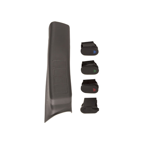 Rugged Ridge | A-Pillar Switch Pod Kit, 3 Switch, USB, Right | 17235.94 | Fits 2007-2010 Jeep Wrangler JK/JKU