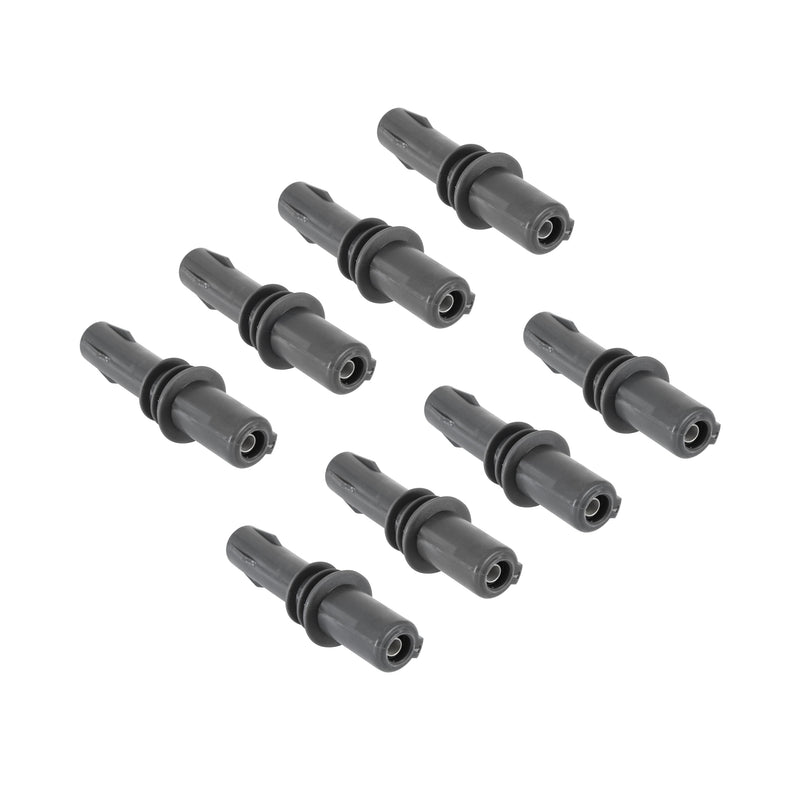 170033 ACCEL High Performance Ignition Coil boots, Black, 8-Pack