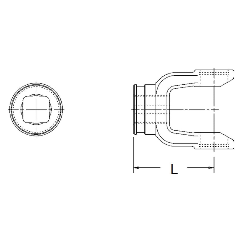 22-1344 Neapco Power Take Off Weld Yoke