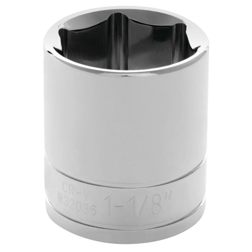 W32036 Performance Tool 1/2 Drive 6-Point Socket, 1-1/8