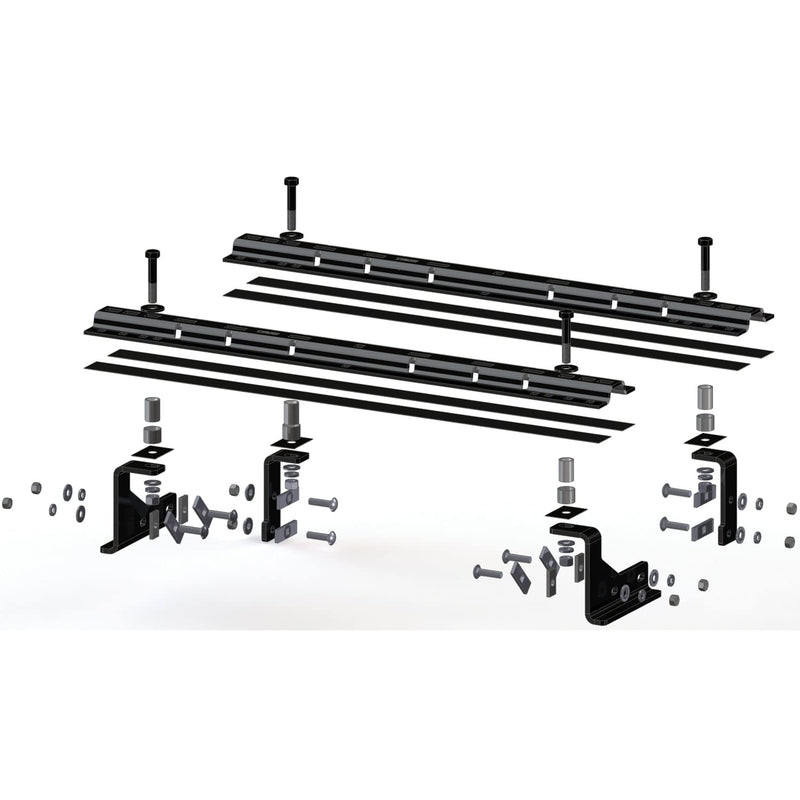 Fifth Wheel Trailer Hitch Mount Kit Husky Towing 32858 Fits Ford F-150 2015-2020 Bracket with 4 Piece Bolt-On Bracket Set for 30686 Rails