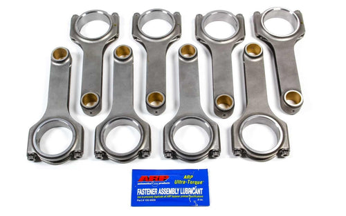 Scat (2-350-6000-2100A) Scat 6.000" 4340 Steel Forged H-Beam Rod with ARP 2000 3/8" Cap Screw for Small Block Chevy