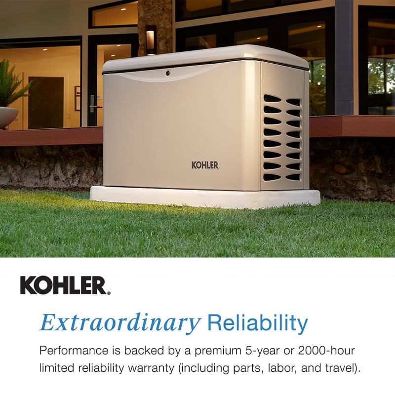 Standby Generator 20kW with 200amp TS