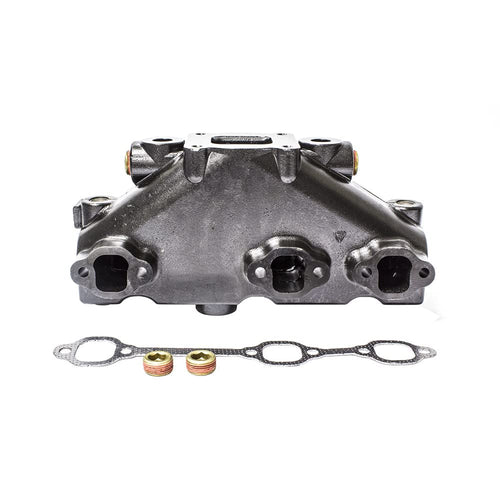 18-1842, Sierra International, V6 Dry Joint Exhaust Manifold, White