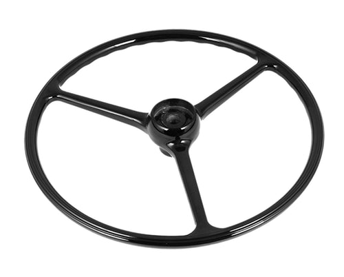 18031.04 | Omix-Ada | Steering Wheel, Black | OE Reference: 927417 | Fits 1964-1975 Jeep CJ