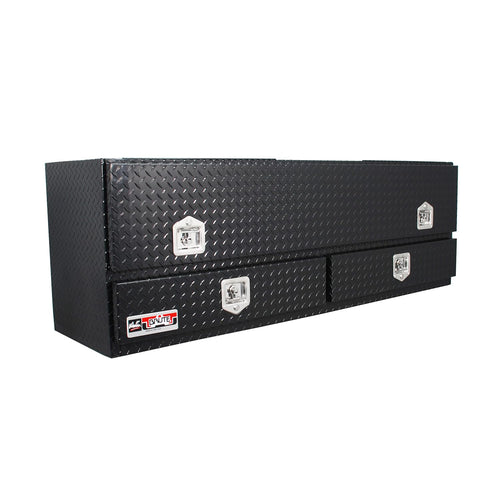 Brute High Capacity Stake Bed Contractor Tool Box Westin 80-TB400-72-BD-BT with Base Drawers 72x20x24 in.