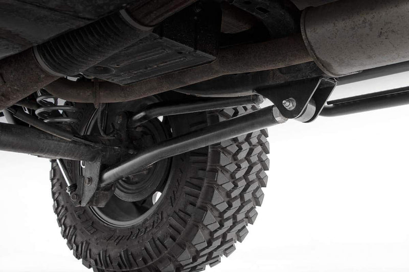 4" Rough Country Long Arm Upgrade Kit for 2007-2018 Jeep Wrangler JK - 78600U