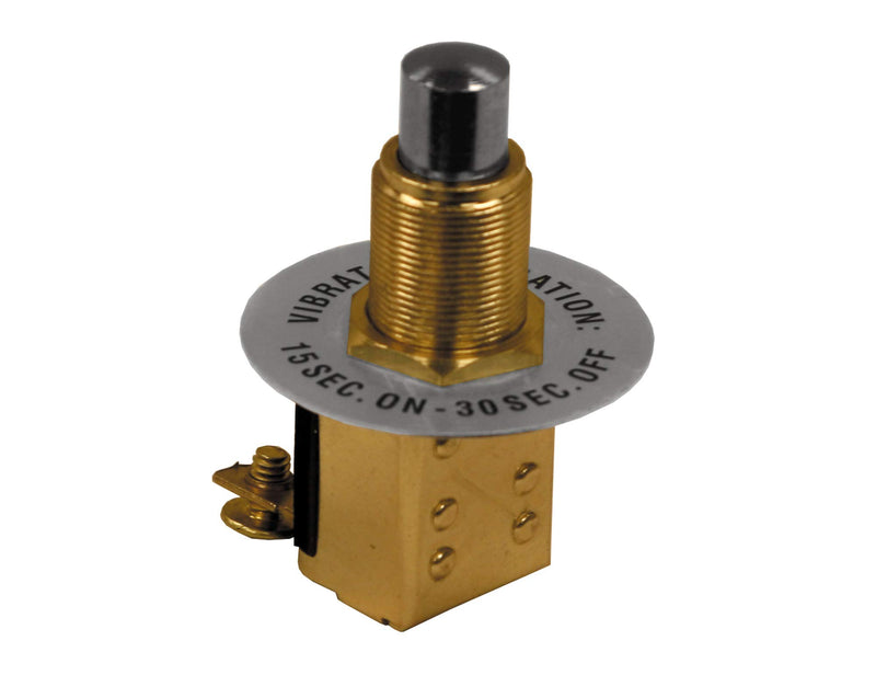 12 Volt Buyers Products Momentary Switch with Vibrator Label