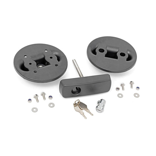 Container Mounting Bracket Rough Country with Lock & Keys for Non-Potable Water Jugs