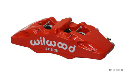 DP6A Caliper-Forged, 5.25" mt.-Red-L/H