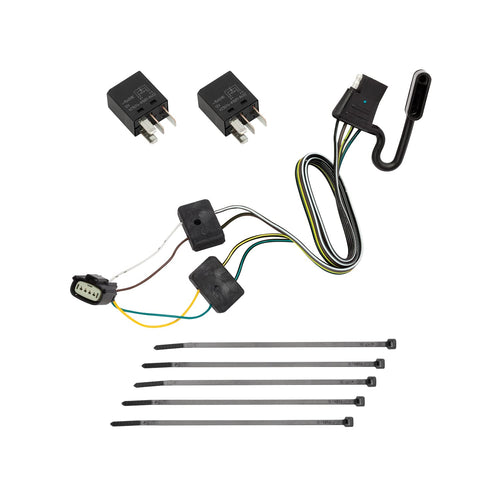 T-One® TEKONSHA T-Connector Harness, 4-Way Flat, Compatible with Envision Select Buick