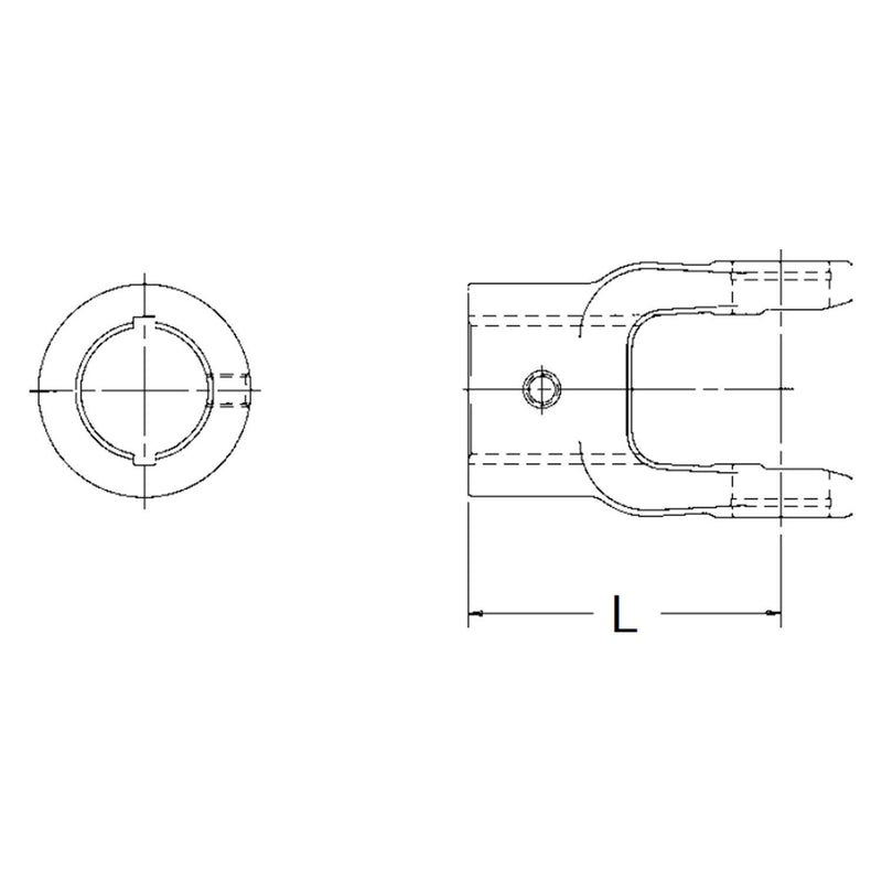 20-9218 Neapco Power Take Off End Yoke