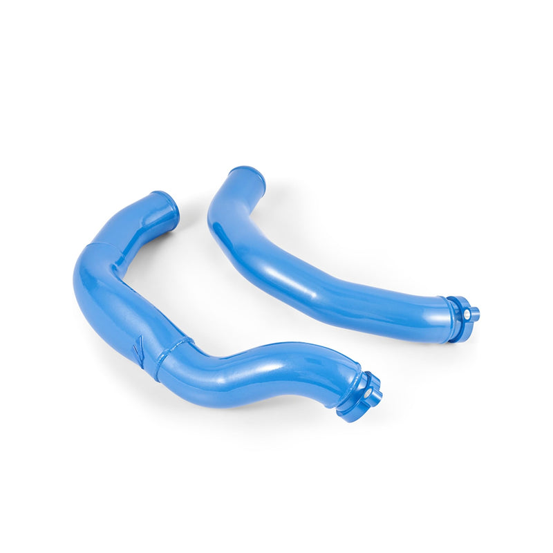Mishimoto Charge Pipe Kit Performance, Color Matched Compatible With BMW F8X M3/M4 2015–2020, Yas Marina Blue