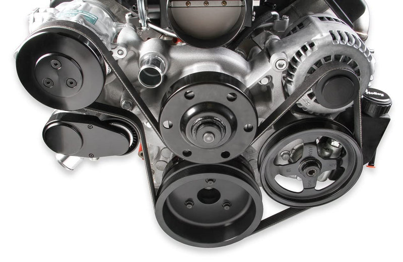 20-200 Holley Premium Mid-Mount Complete Accessory System for LT Engines