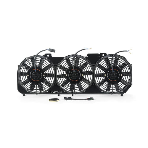 Mishimoto Aluminum Performance Fan Shroud Compatible With Jeep Cherokee XJ 4.0L 1989-2001, Black