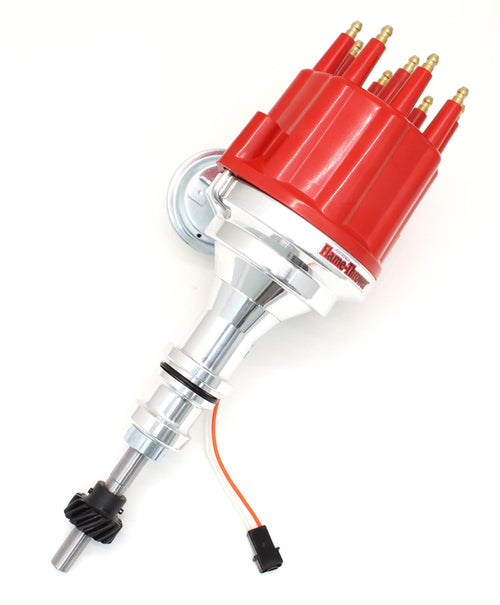 Pertronix Billet D330711 Distributor (Mag Trig Ford SB Red Male cap)
