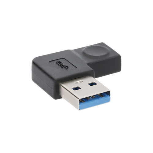 USB-A 3.0 Metra Brands to USB-C 2.0 Right Angle Adapter