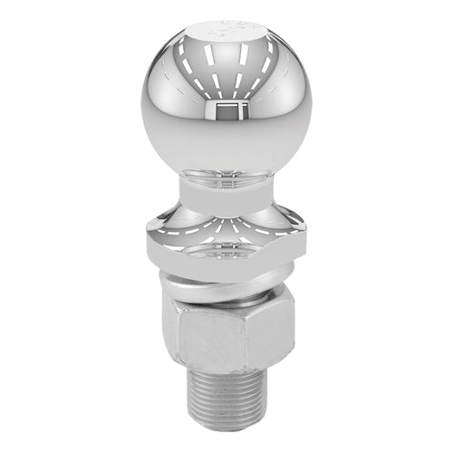 CURT 40038 Trailer Hitch Ball Chrome, 12,000 lbs, 2-Inch Diameter, 1 x 2-1/4-Inch Shank