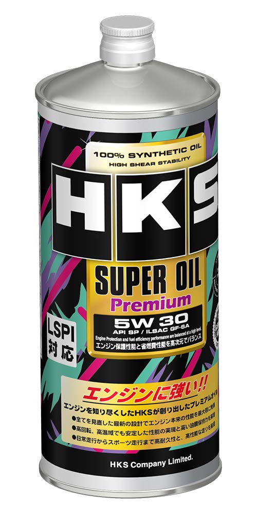 HKS Super Racing Premium Engine Motor Oil API SP/ILSAC GF-6A 5W30 1L Universal