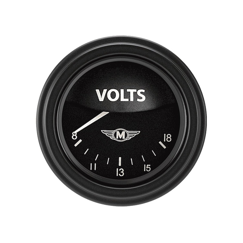 MA30BLF Classic Instruments Moal Bomber 2-1/8" Volt Gauge
