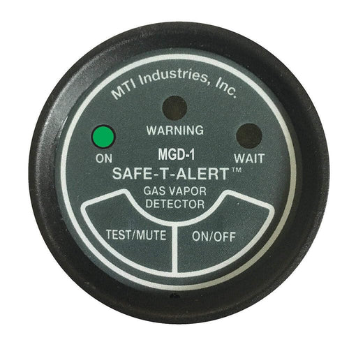 Gas Vapor Alarm Safe-T-Alert UL 2" Instrument Case - Black