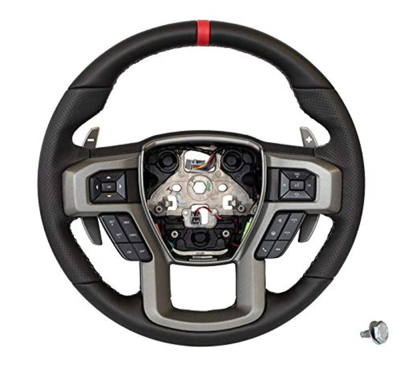 3600F15RRD Ford Raptor Steering Wheel, 2016-2017, F-150