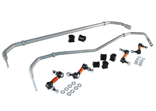 BMK006 Whiteline Front and Rear Sway Bar Vehicle Kit; Fits Mazda RX-8 04-11