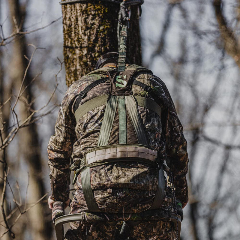 Men's Summit Treestands Pro Safety Harness, Medium, Black (SU83081)