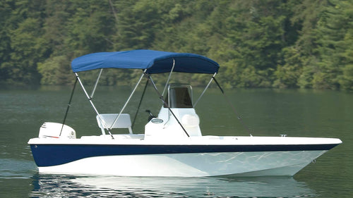 Pacific Blue 3 Bow Canvas 79"- 84"