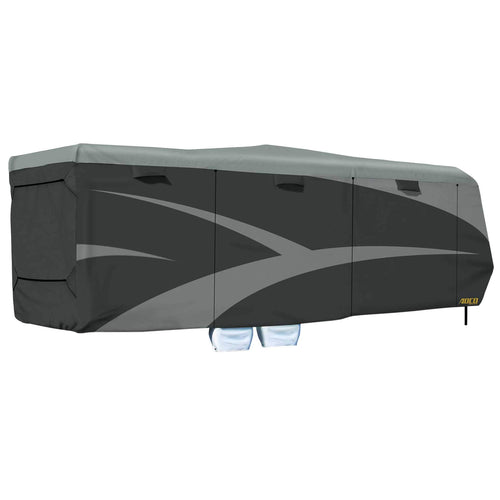 Toy Hauler ADCO 52275 Designer Series SFS AquaShed Cover, Fits 30'1" - 33'6" Trailers, Gray