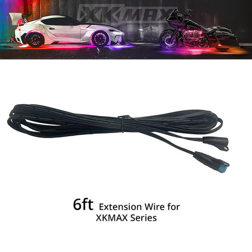 XK Glow - 6FT MX-WIRE-6FT EXTENSION WIRE XKMAX