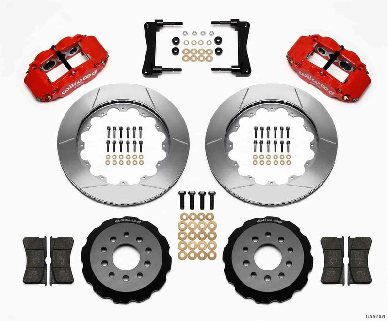 Front Hat Kit FNSL6R, 14.00", Red