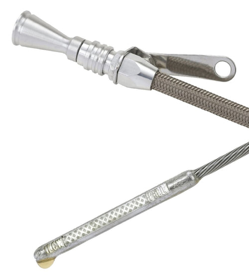 Lokar Brite 1220264 Mopar Big Block Anchor Tight Locking Flexible Engine Dipstick