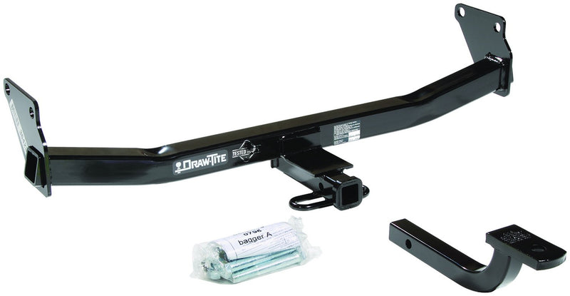 Class II Draw-Tite 36423 Frame Hitch with 1-1/4" Square Receiver Tube Opening, Black