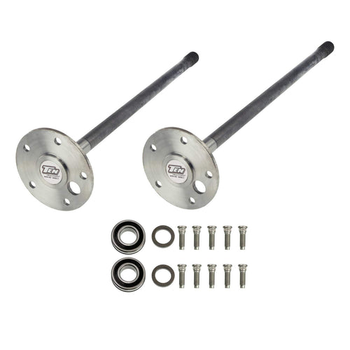 Bolt Pattern TEN Factory Spline Drive Axle Shaft Assembly for Ford 9" 31 Spline, Small Bearing Left & Right Rear Axles, For Ford 9" Ford Bronco (1966–1975) - Replaces OE Rear Axles