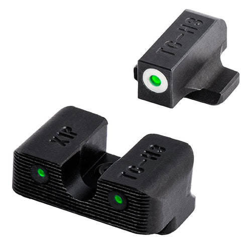 Tritium Pro Handgun Night Sights TRUGLO, Compatible with Taurus Millennium G2, G3, 709 Slim, & 740 Slim (Excluding G3C) Compact Durable Glow-in-The-Dark Gun Sights