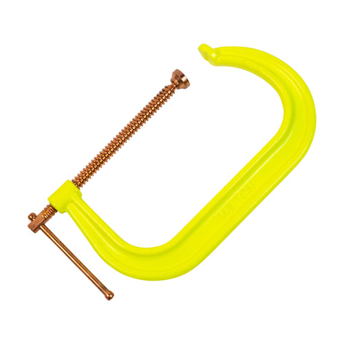 Wilton Hi-Vis Spark-Duty C-Clamp, 10-1/8" Opening, 5-7/8" Throat, 8000 Lbs. Clamping Force (Model 410CS)