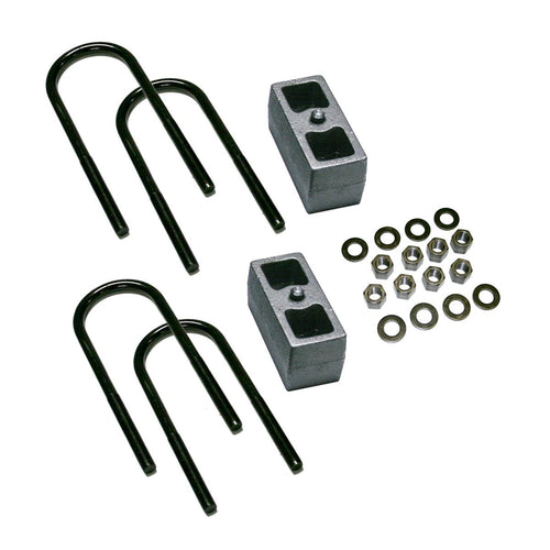 2.5 inch Block Kit | Superlift Suspension - 1999-2010 Ford F-250 and F-350 Super Duty 4WD with 3 5/8 AxleTube - With Top Mounted Overload Leaf